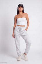 Fleece Low Rise Slim Fit Jogger