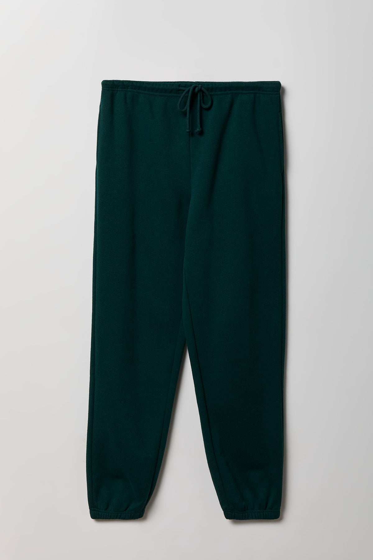 Fleece Low Rise Slim Fit Jogger - Green