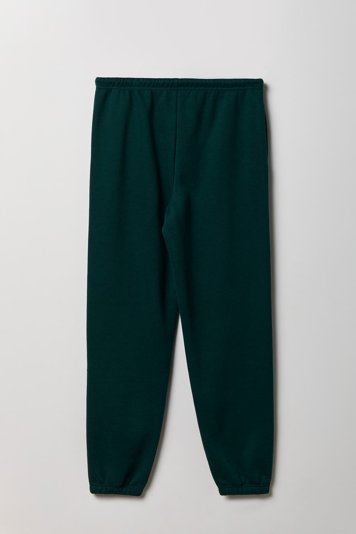 Alt View 2. Fleece Low Rise Slim Fit Jogger - Green
