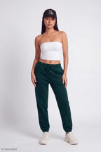 Fleece Low Rise Slim Fit Jogger
