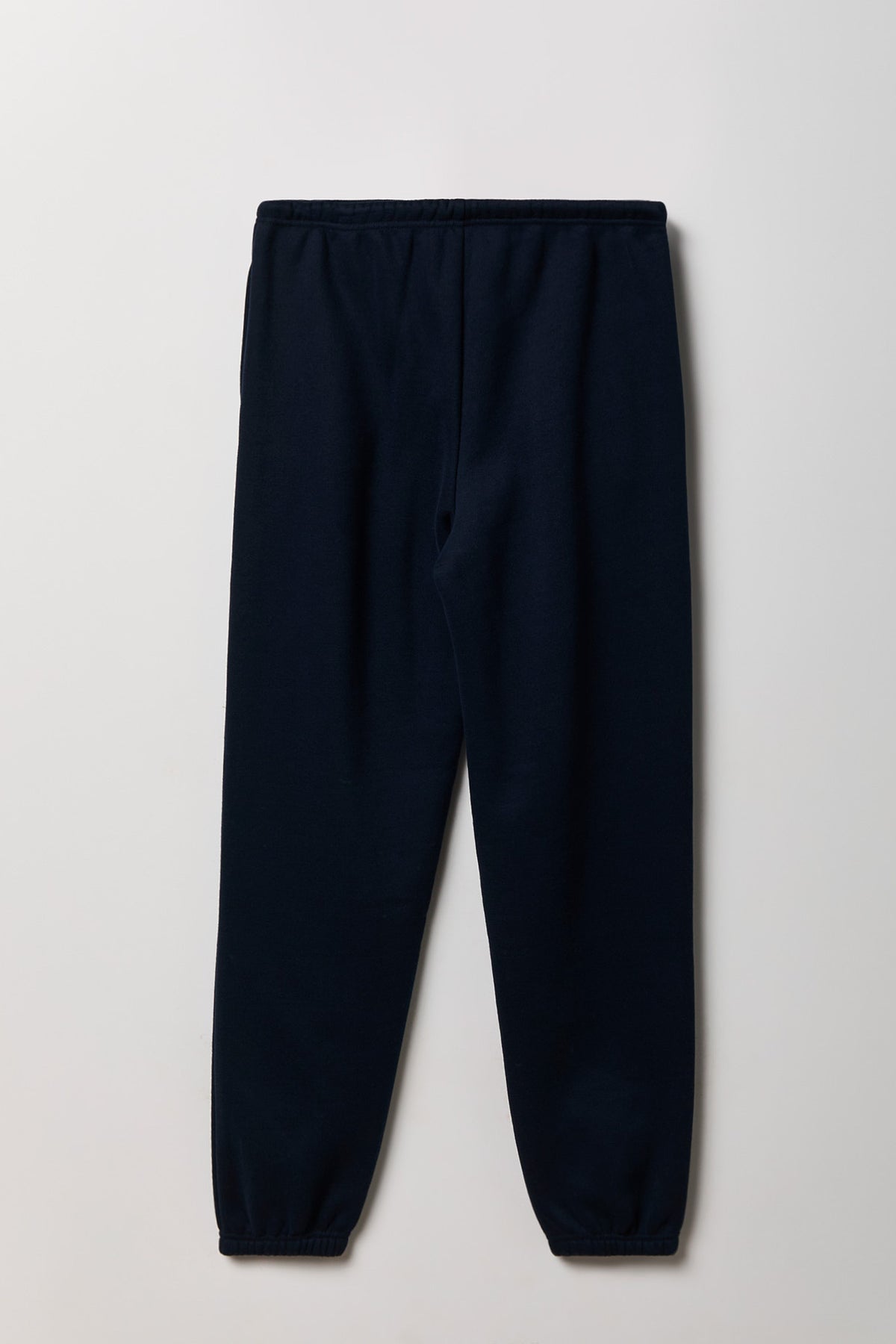 Alt View 2. Fleece Low Rise Slim Fit Jogger - Dark Blue