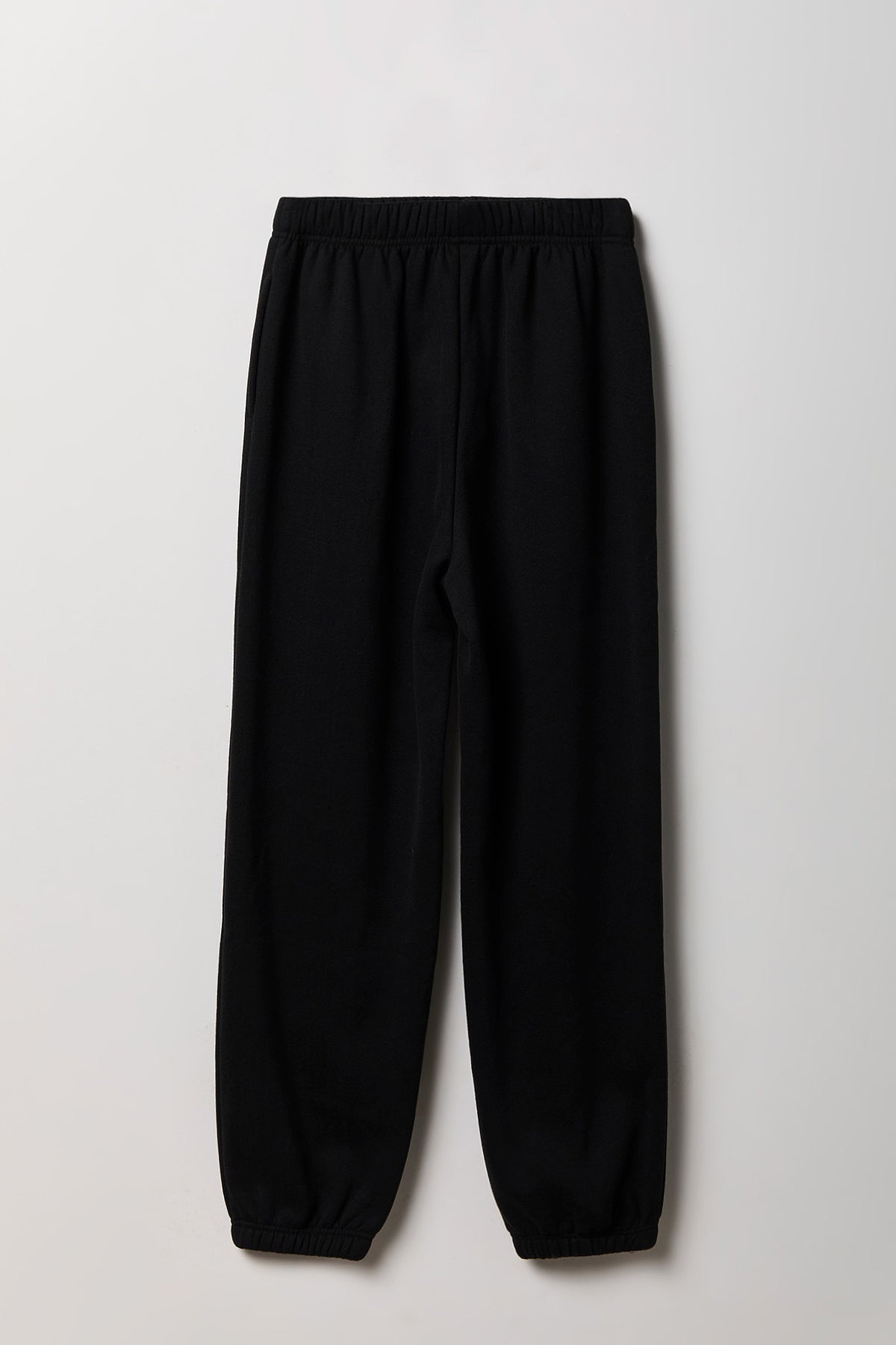 Alt View 2. Fleece Boyfriend Jogger - Black