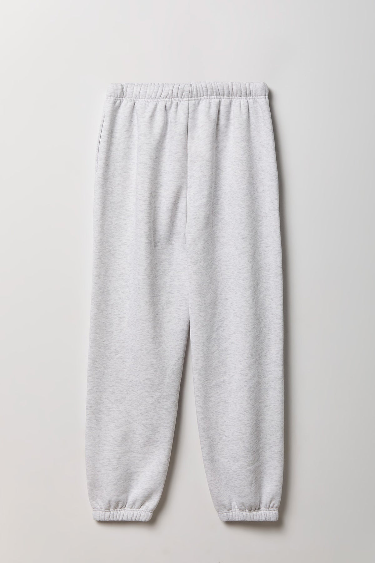 Fleece Boyfriend Jogger - Light Grey