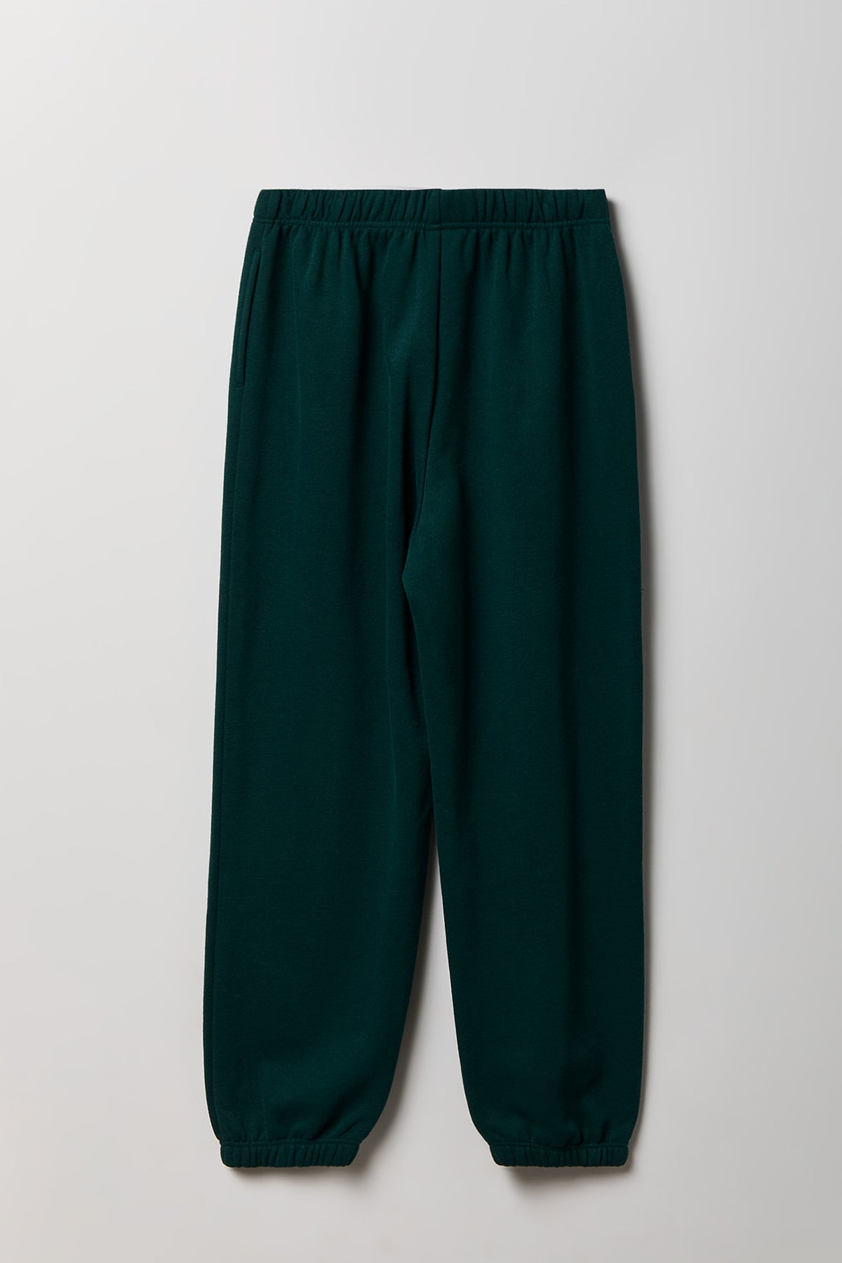 Alt View 2. Fleece Boyfriend Jogger - Green