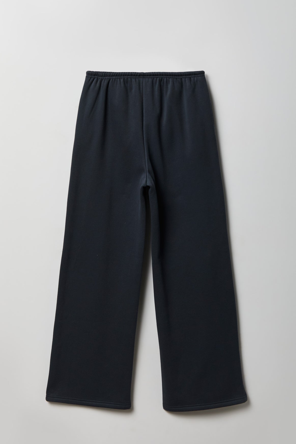 Alt View 4. Fleece Graphic Wide Leg Sweatpant - Dark Grey