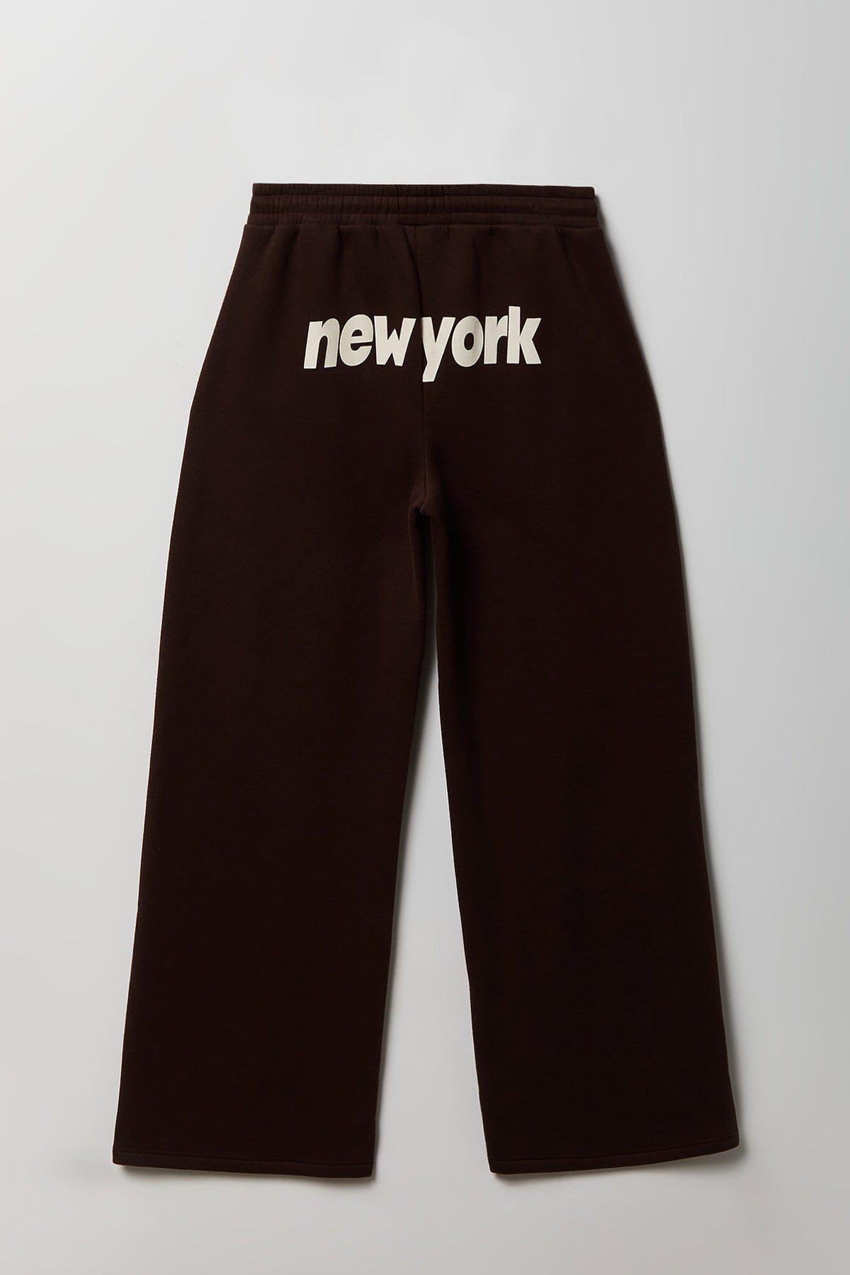 Alt View 5. Graphic Fleece Ultra Wide Leg Sweatpant - Brown