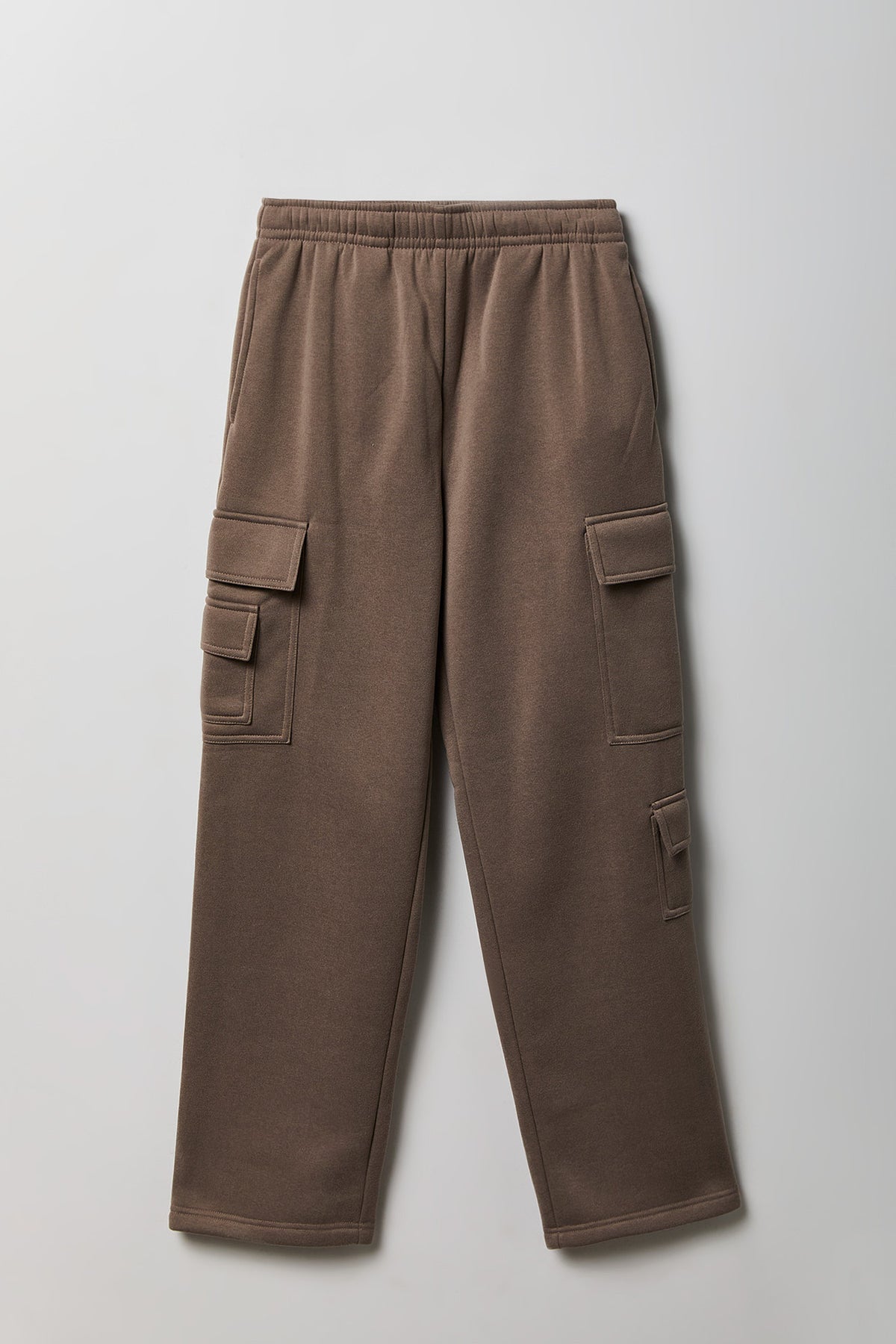 Alt View 29. Fleece Low Rise Wide Leg Cargo Sweatpant - Camouflage