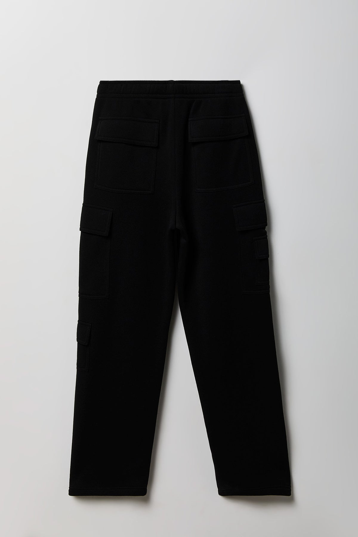 Alt View 10. Fleece Low Rise Wide Leg Cargo Sweatpant - Light Pink