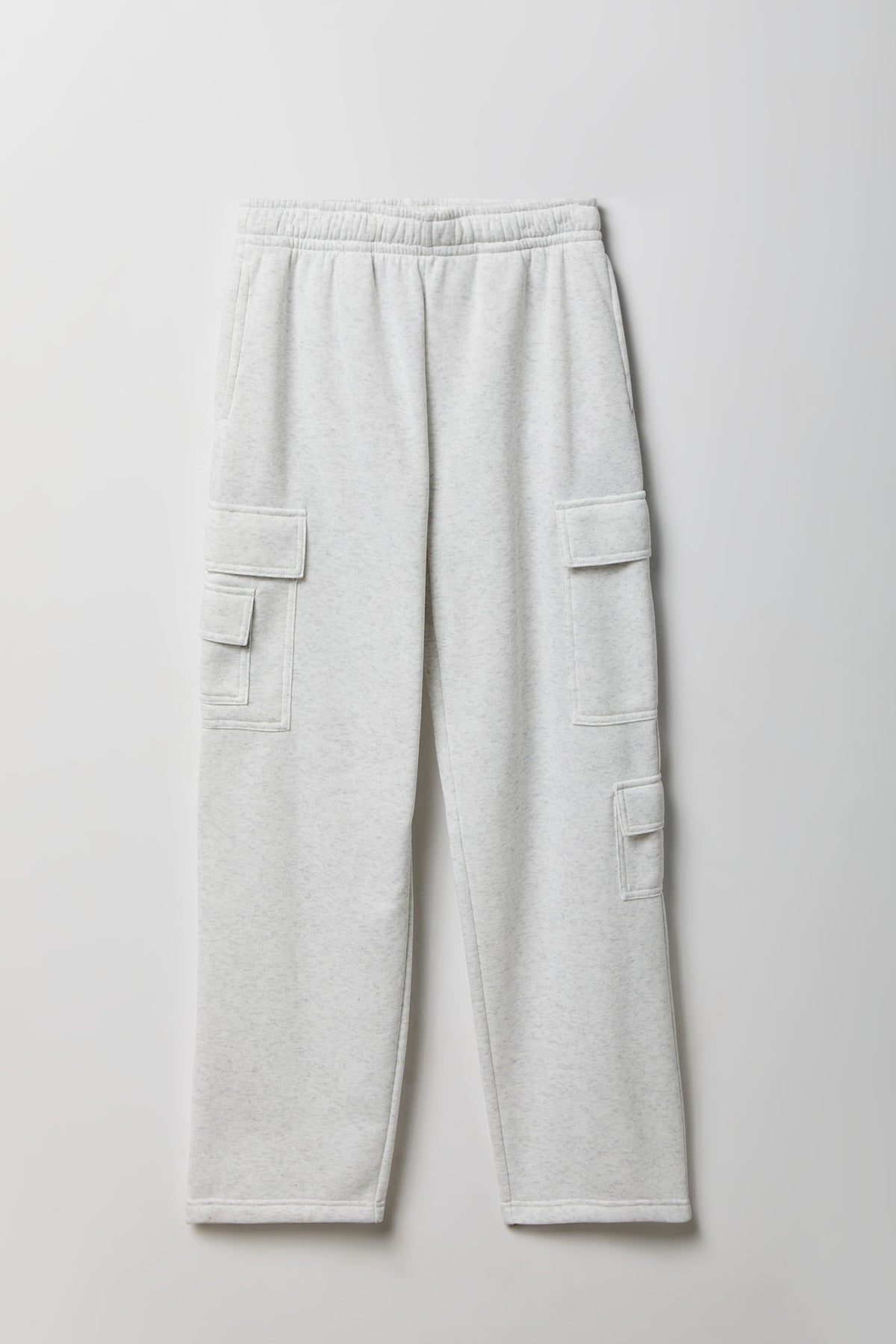 Alt View 18. Fleece Low Rise Wide Leg Cargo Sweatpant - Light Pink