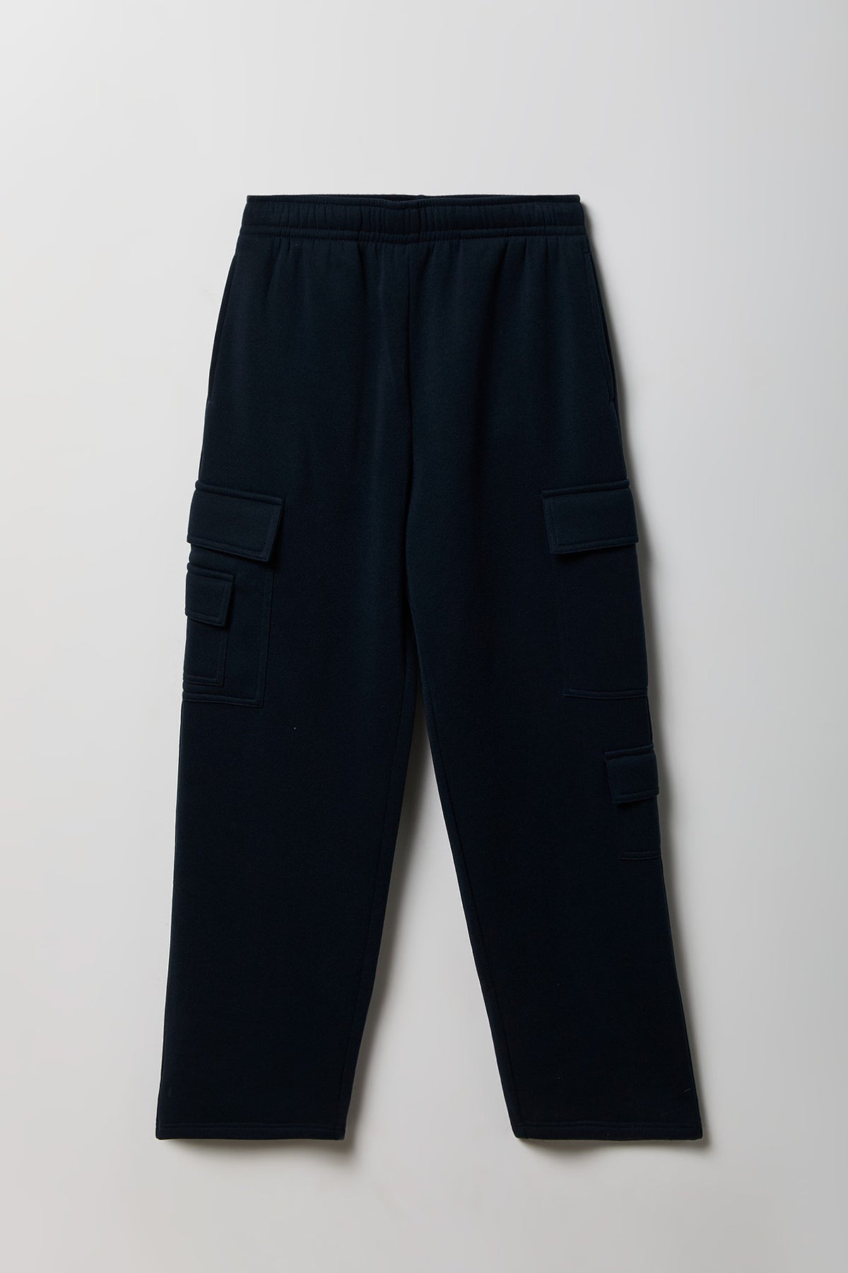 Alt View 23. Fleece Low Rise Wide Leg Cargo Sweatpant - Light Pink