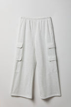 Fleece Ultra-Wide Cargo Sweatpant