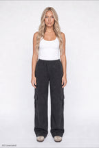 Fleece Ultra-Wide Cargo Sweatpant
