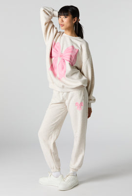 Cutesy Graphic Fleece Jogger