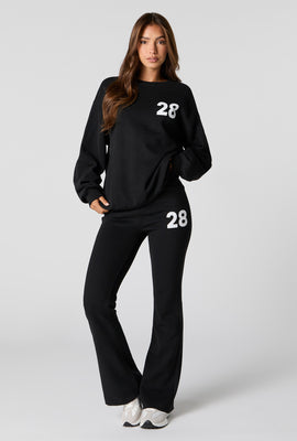 Graphic Flare Fleece Sweatpant