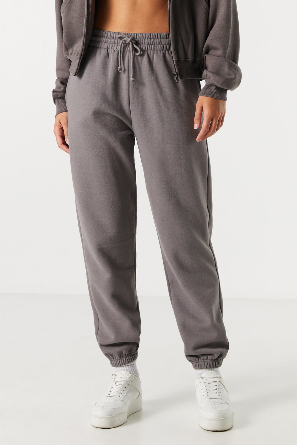 Fleece High Rise Jogger Fleece High Rise Jogger 8