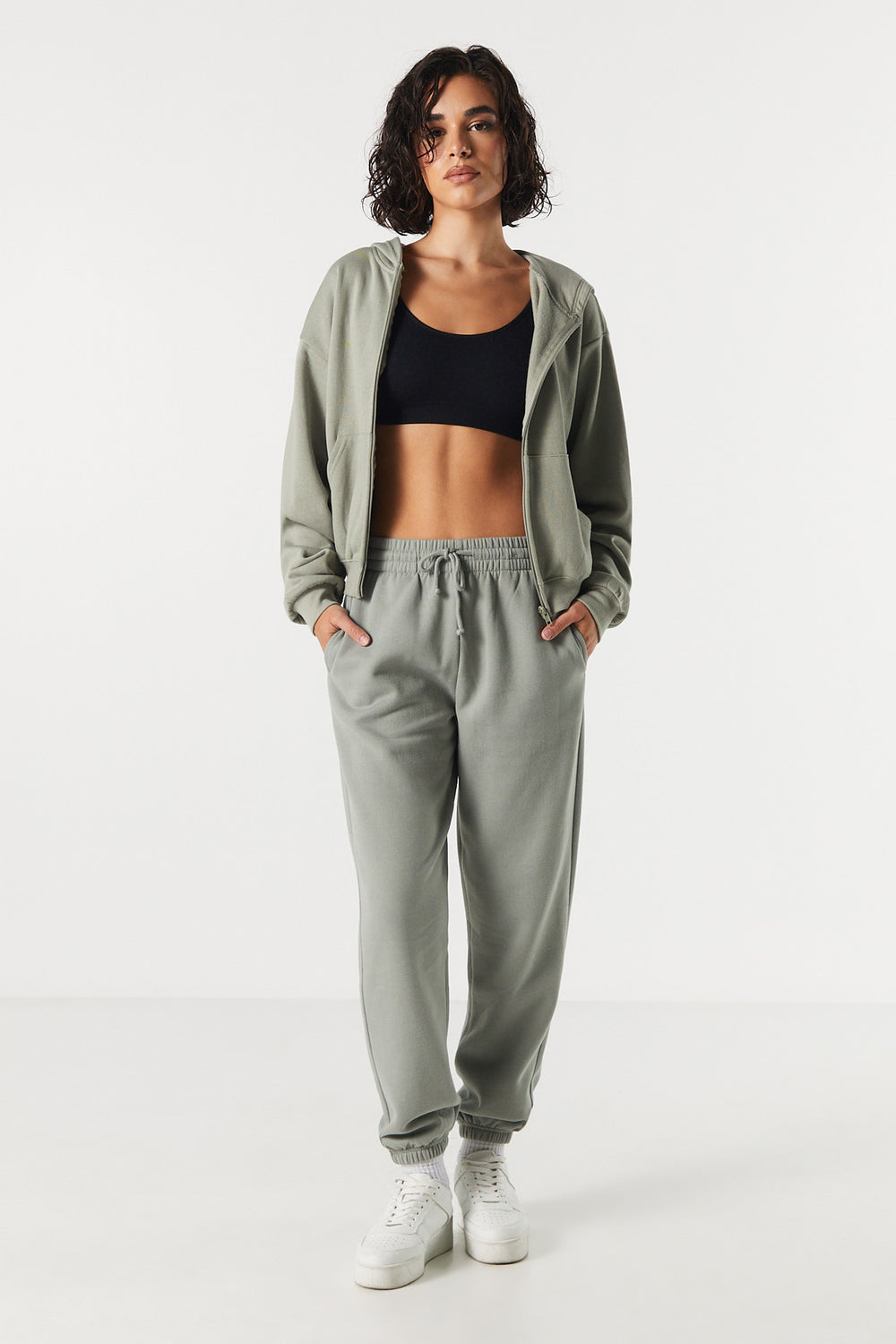 Fleece High Rise Jogger Fleece High Rise Jogger 13
