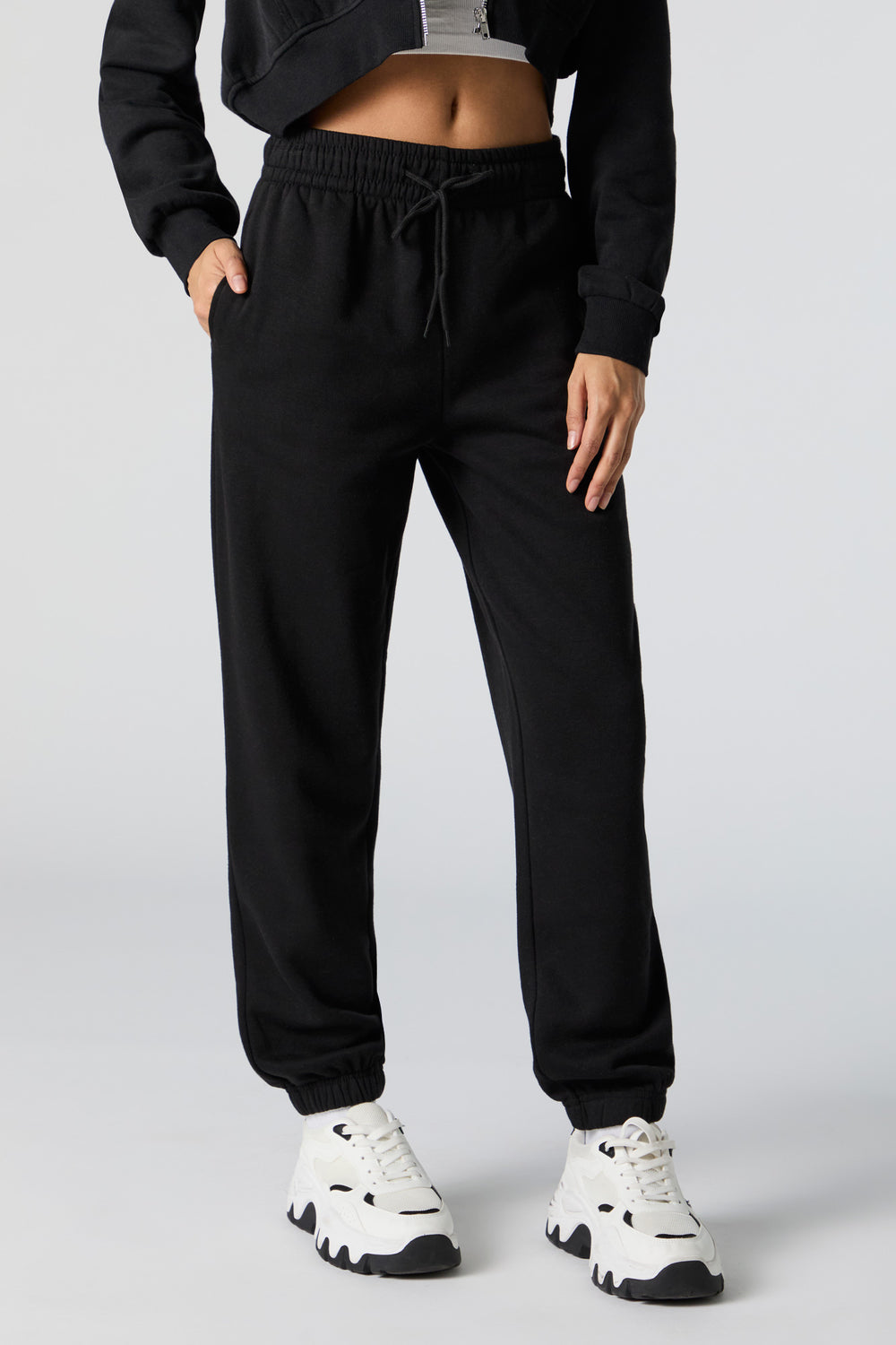 Fleece High Rise Jogger Fleece High Rise Jogger 6