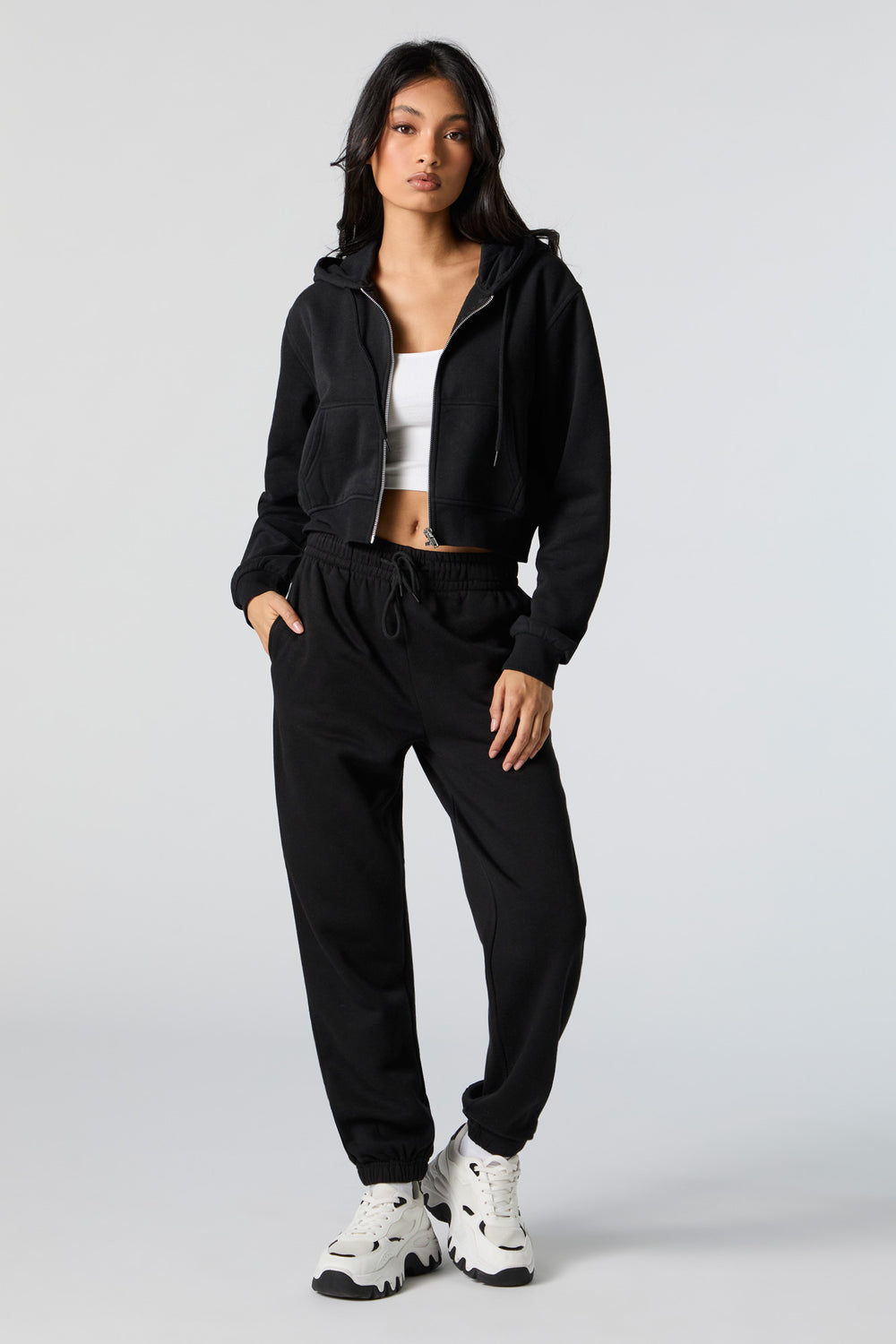 Fleece High Rise Jogger Fleece High Rise Jogger 5