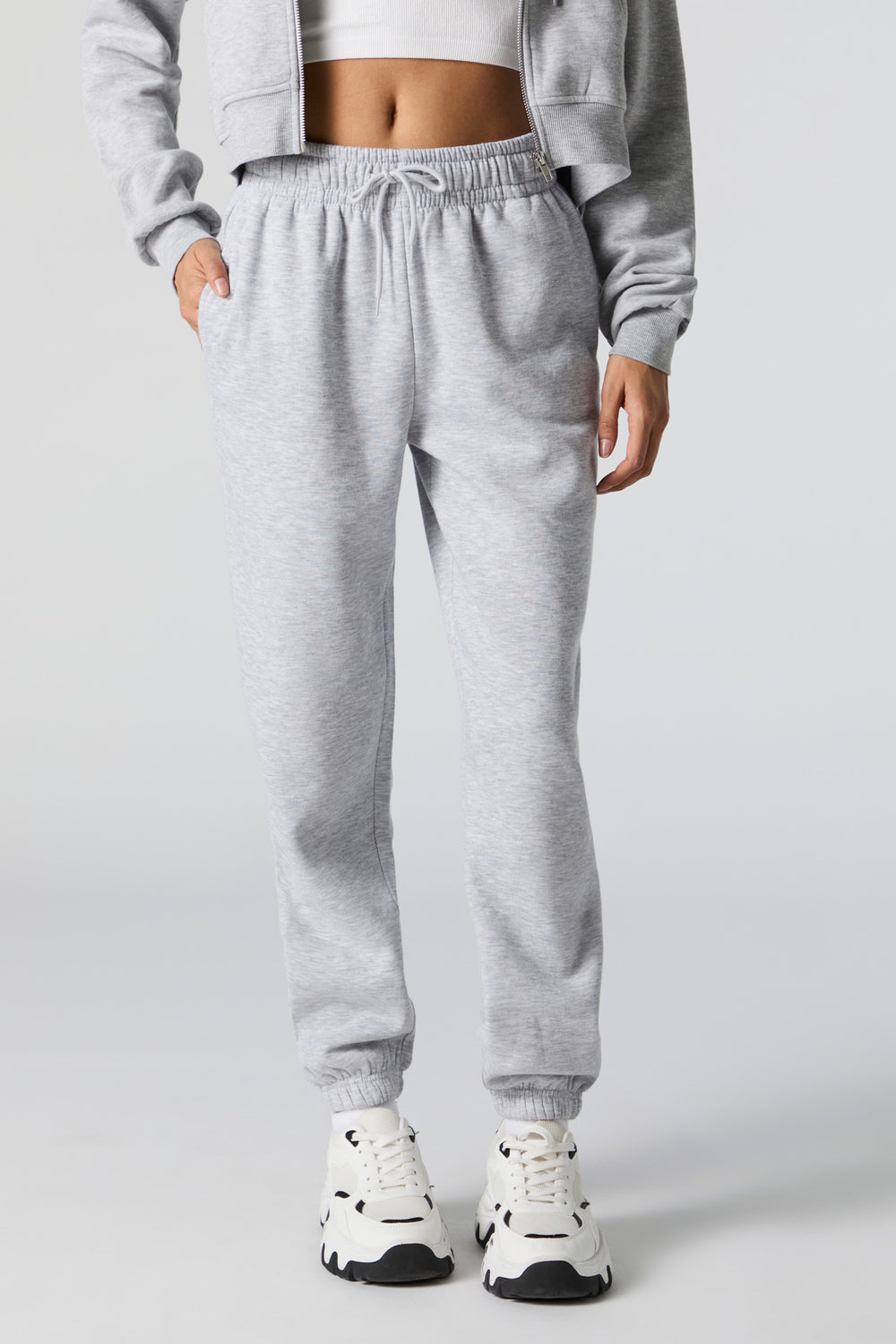 Fleece High Rise Jogger Fleece High Rise Jogger 9