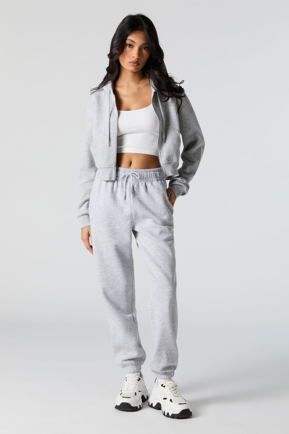 Fleece High Rise Jogger Fleece High Rise Jogger 8