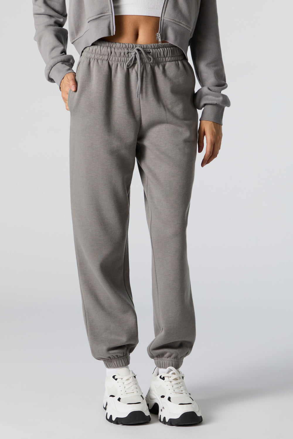 Fleece High Rise Jogger Fleece High Rise Jogger 12