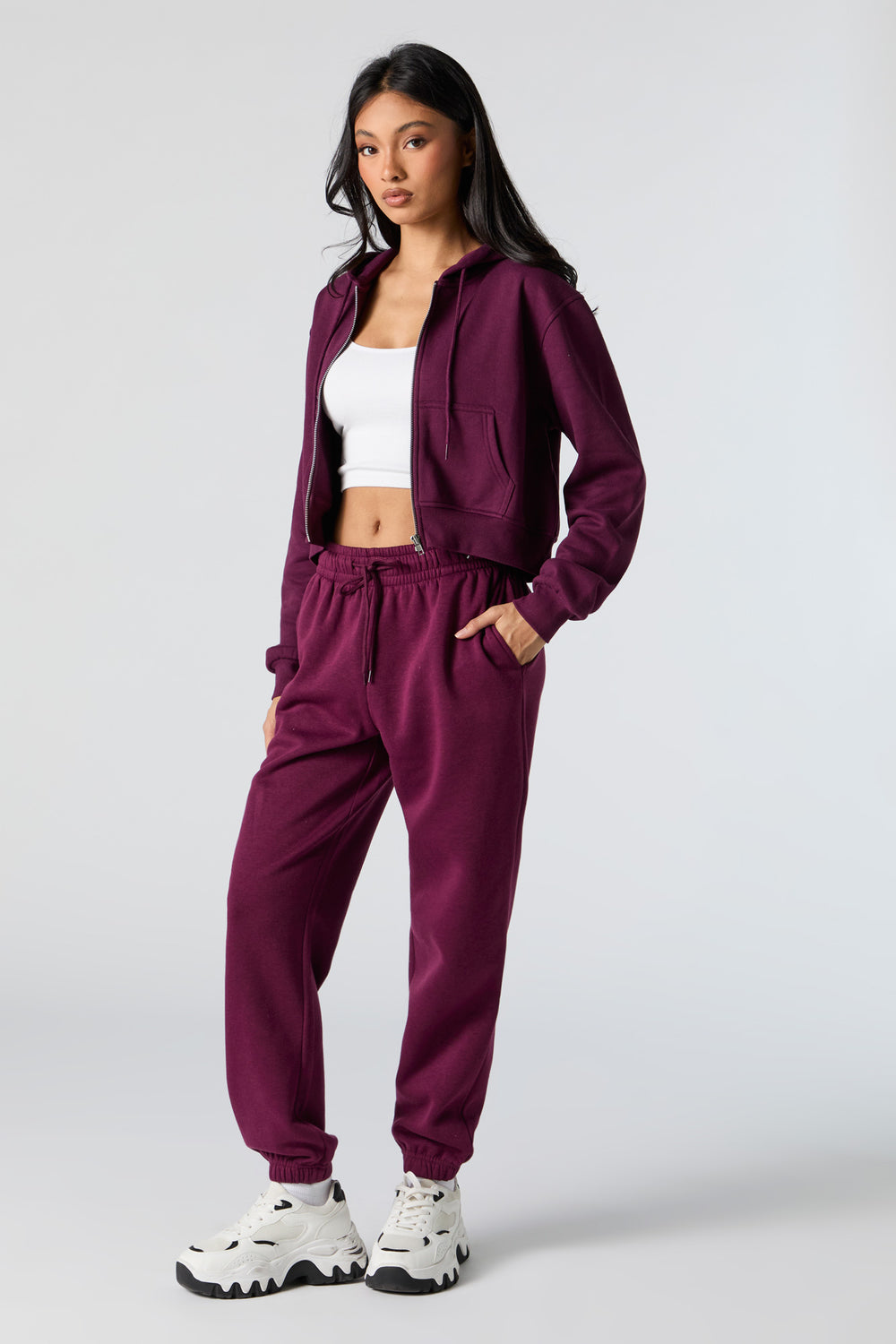 Fleece High Rise Jogger Fleece High Rise Jogger 20