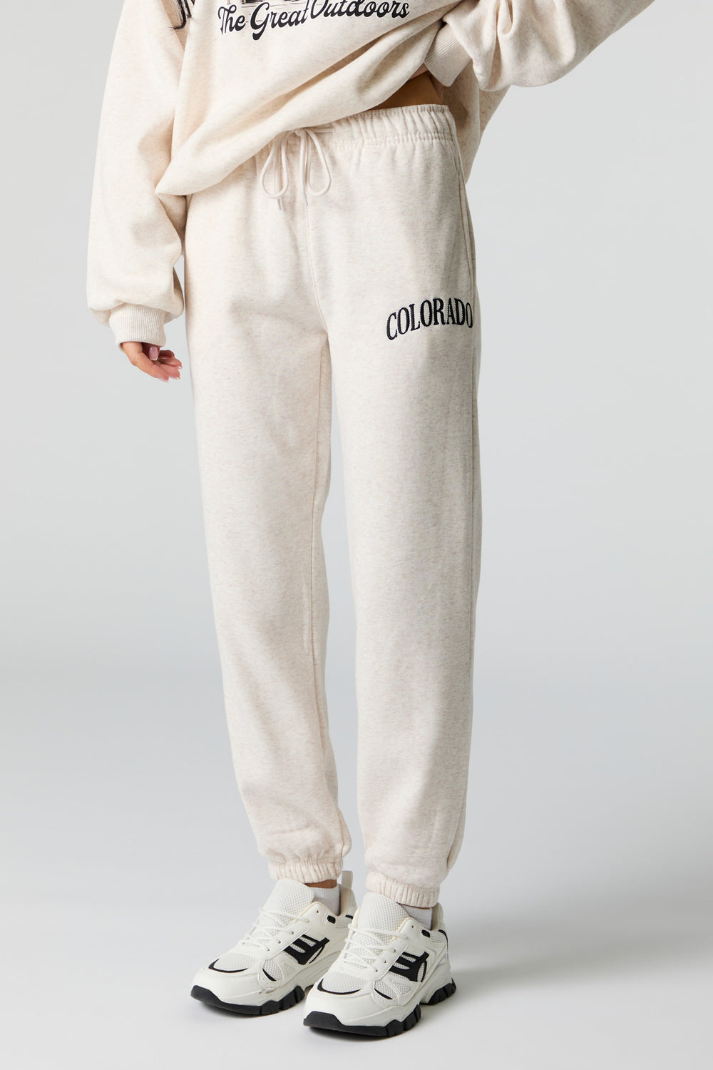 Destination Embroidered Fleece Jogger Destination Embroidered Fleece Jogger 2