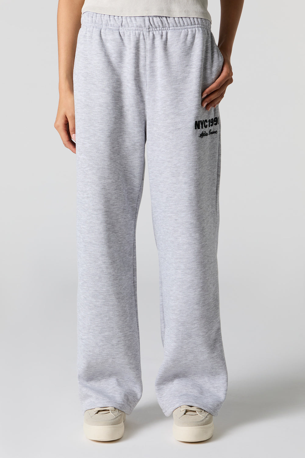 City Embroidered Fleece Jogger City Embroidered Fleece Jogger 2