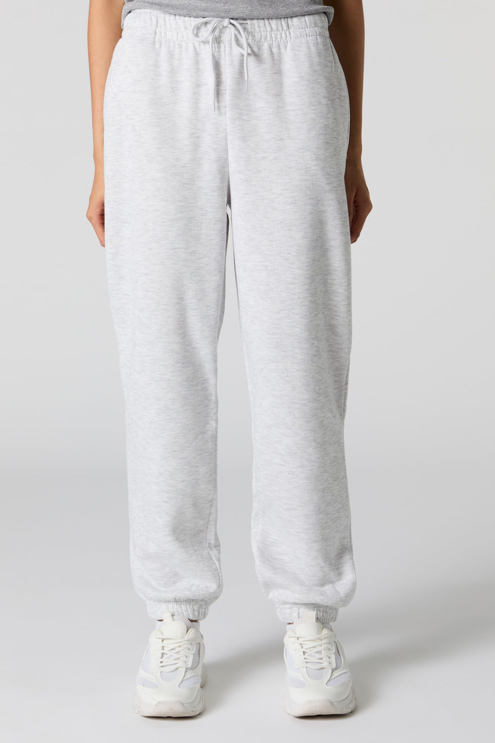 High Rise Solid Fleece Jogger High Rise Solid Fleece Jogger 14