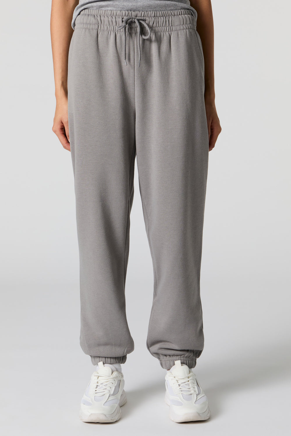 High Rise Solid Fleece Jogger High Rise Solid Fleece Jogger 20