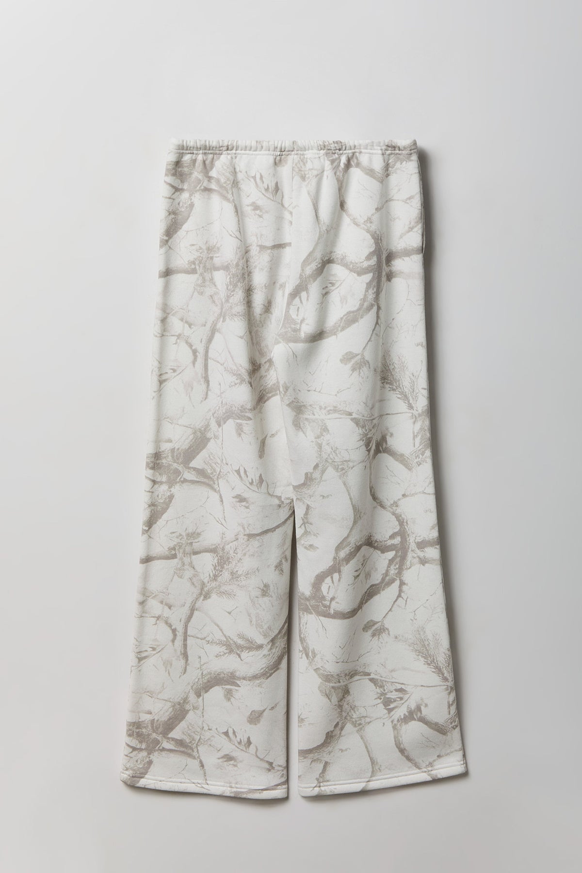 Alt View 5. Fleece Low Rise Wide Leg Sweatpant - Camouflage