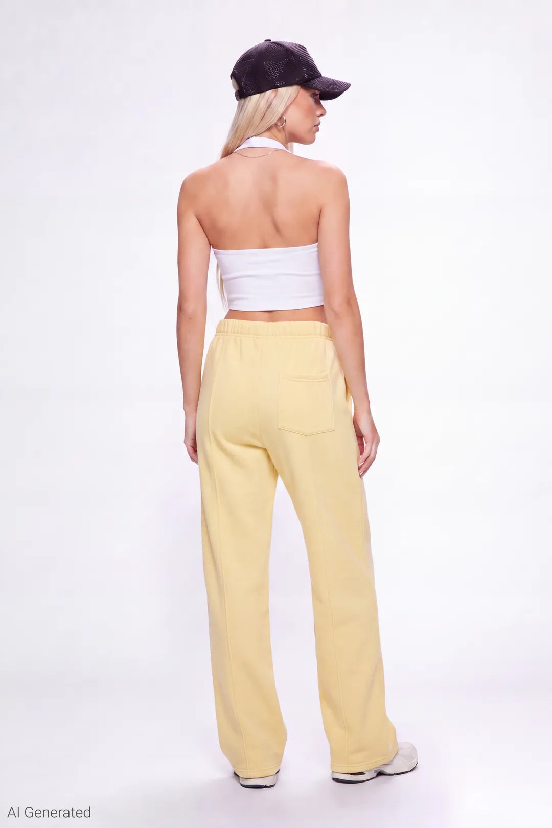 Alt View 20. Fleece Baggy Sweatpant - Taupe