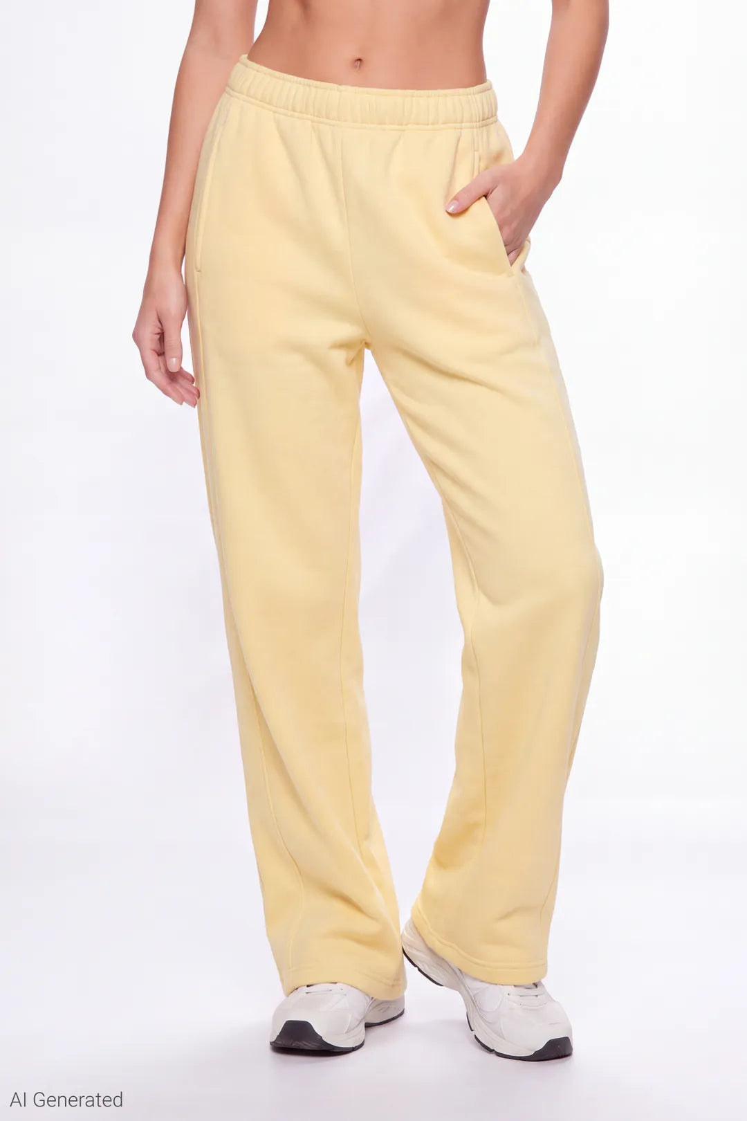 Alt View 21. Fleece Baggy Sweatpant - Taupe
