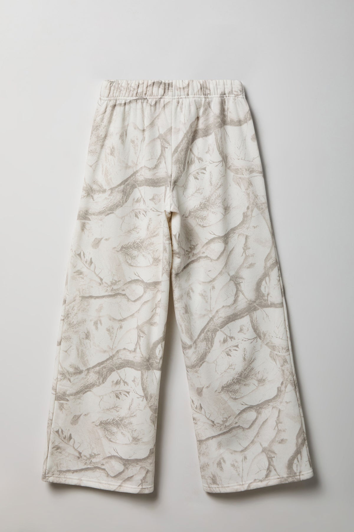 Alt View 5. Fleece Ultra Wide Leg Sweatpant - Camouflage