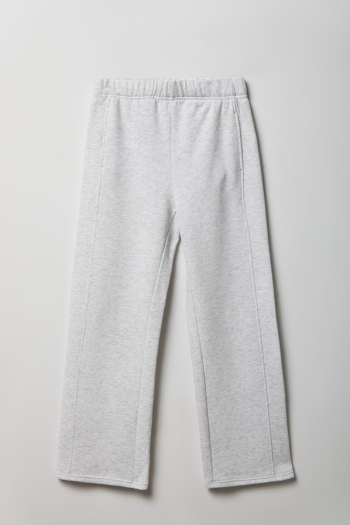 Fleece Baggy Sweatpant - Light Grey