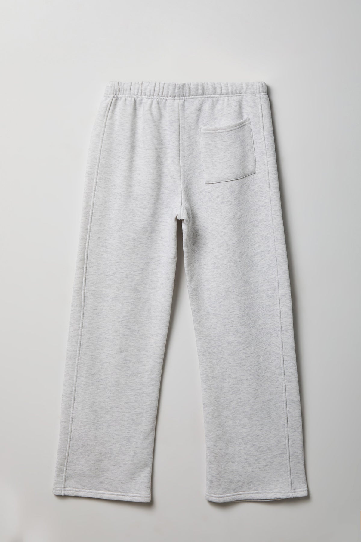 Alt View 2. Fleece Baggy Sweatpant - Light Grey