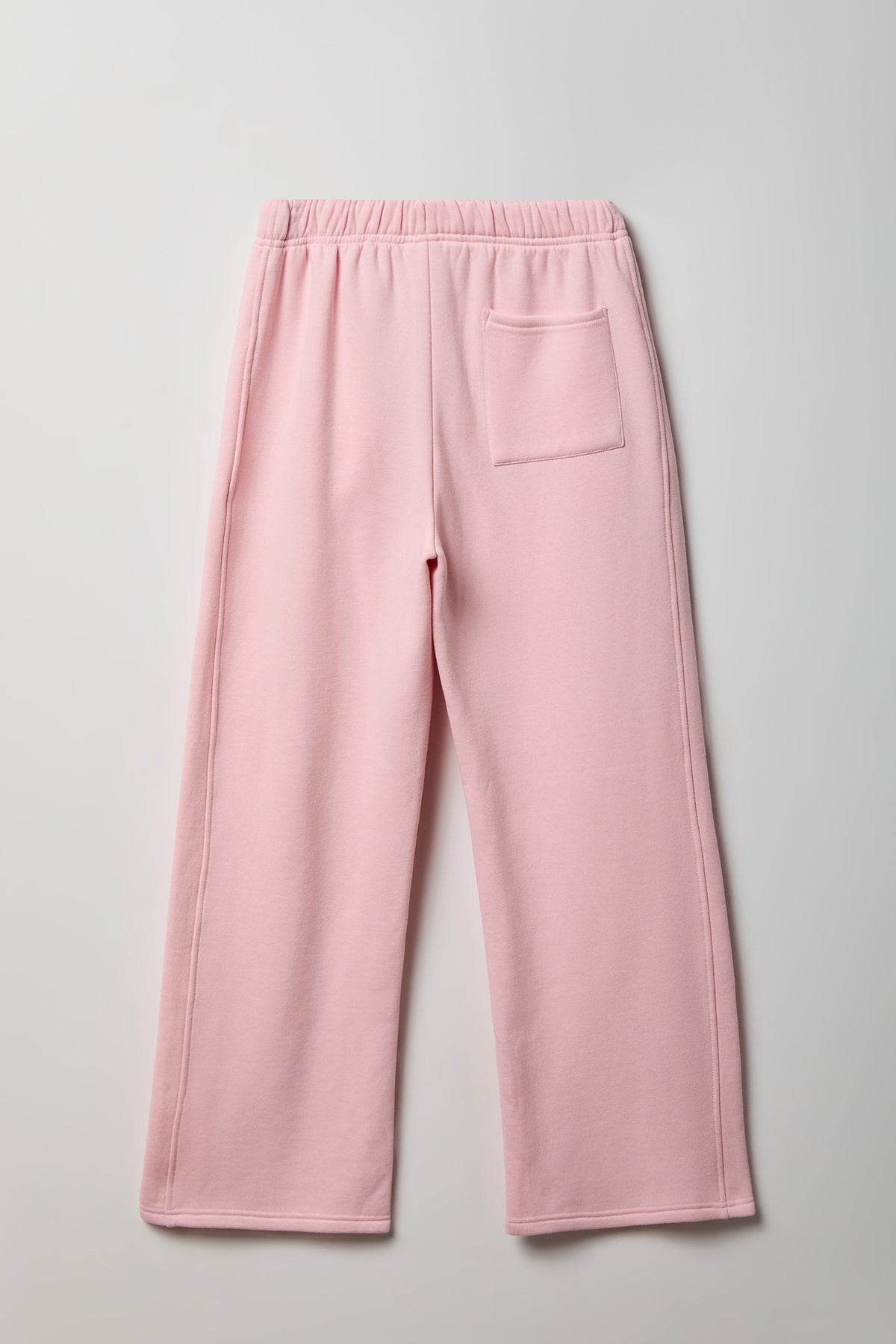 Alt View 2. Fleece Baggy Sweatpant - Light Pink