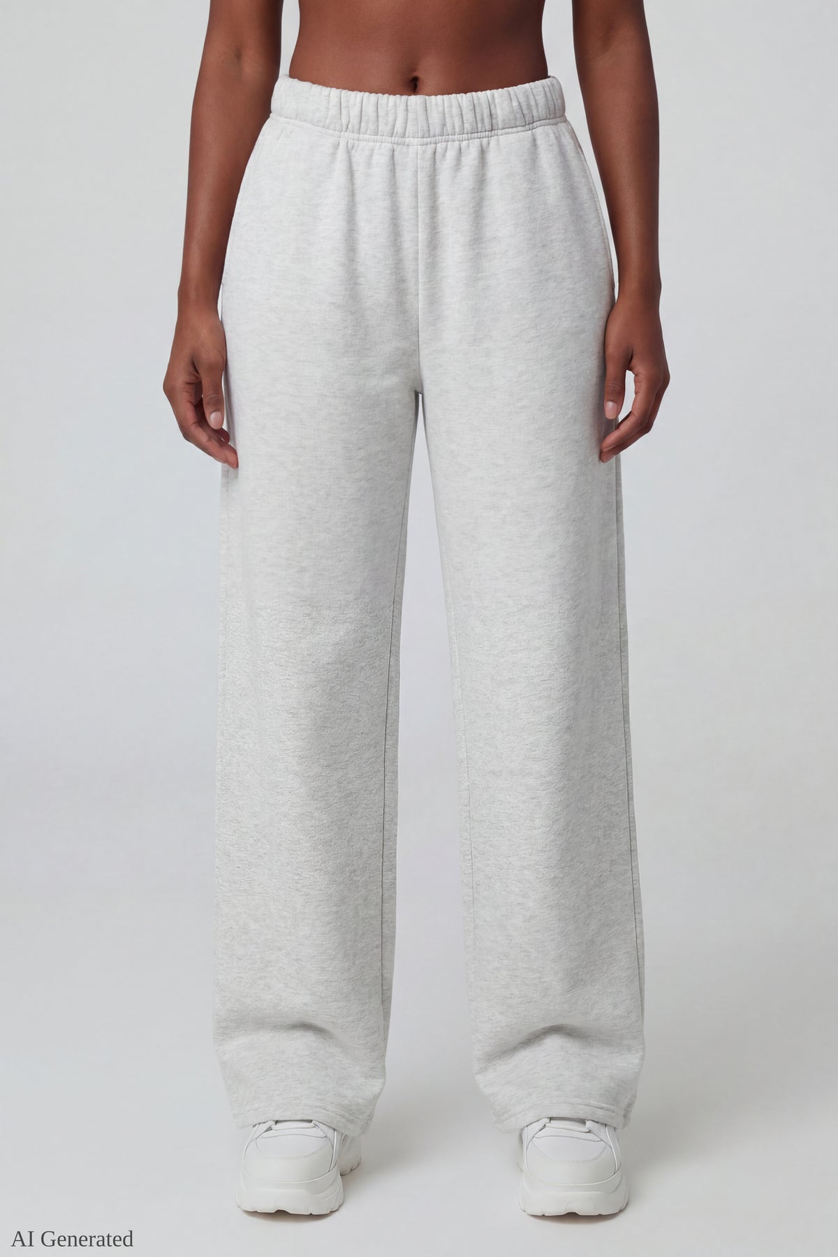 Alt View 13. Fleece Ultra Wide Leg Sweatpant - Light Pink