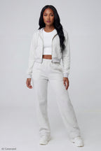Fleece Ultra Wide Leg Sweatpant