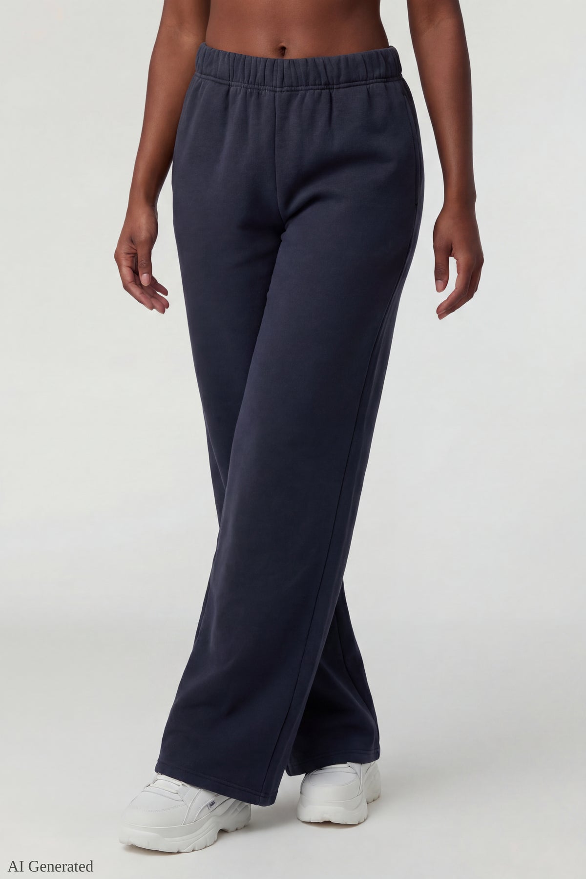 Alt View 18. Fleece Ultra Wide Leg Sweatpant - Light Pink