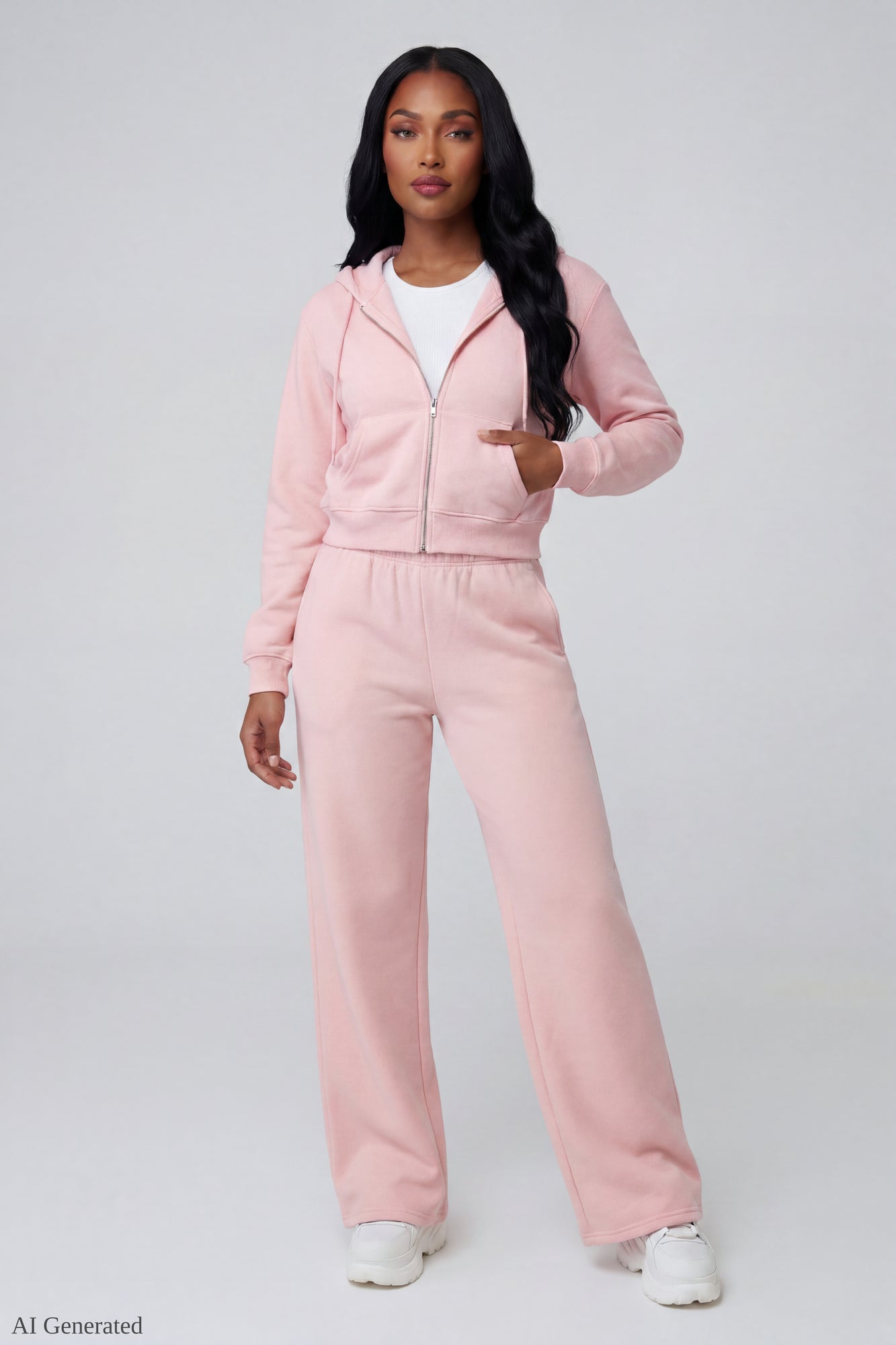 Fleece Cropped Zip Hoodie – Charlotte Russe