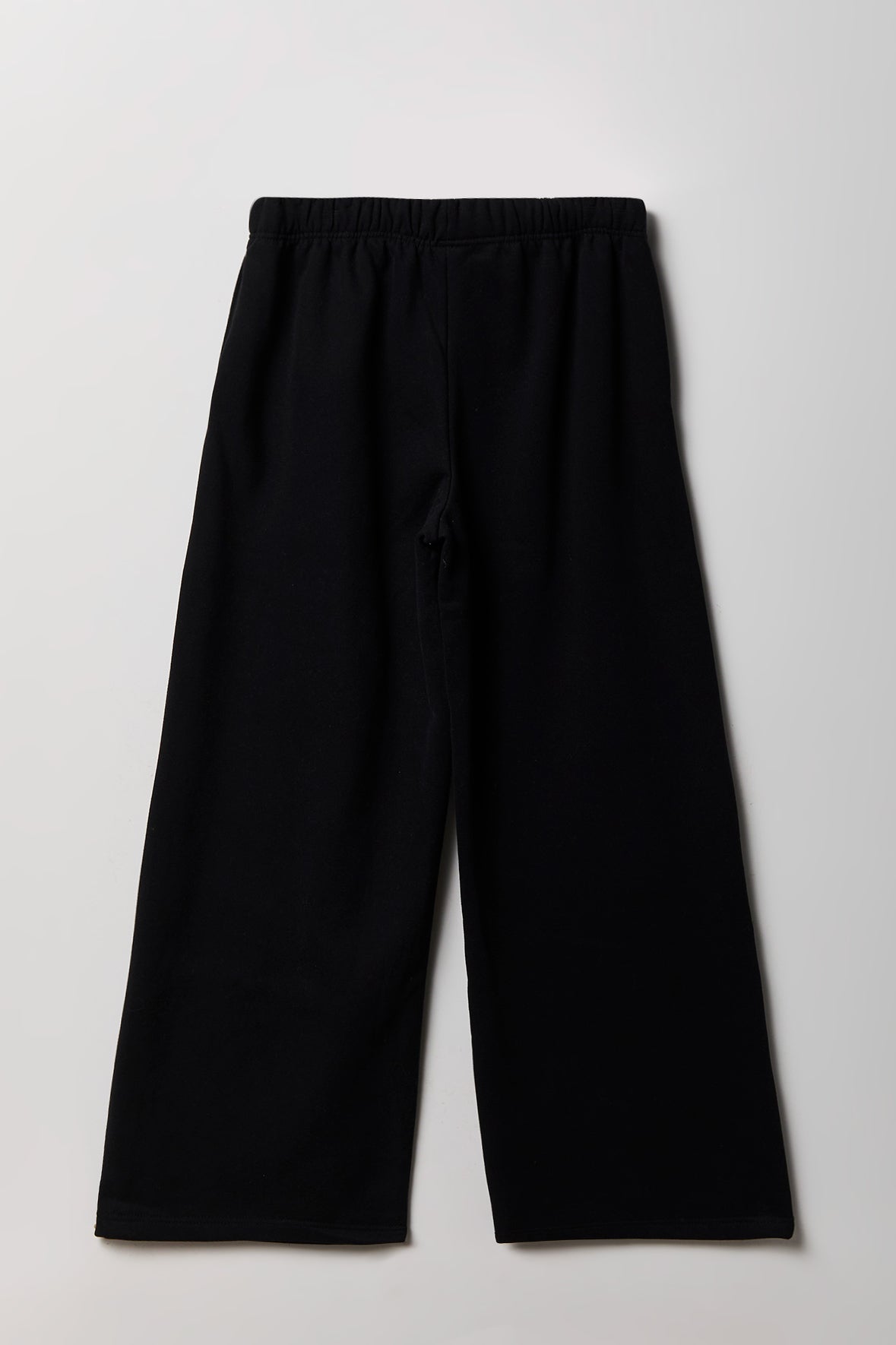 Alt View 5. Fleece Ultra Wide Sweatpant - Black