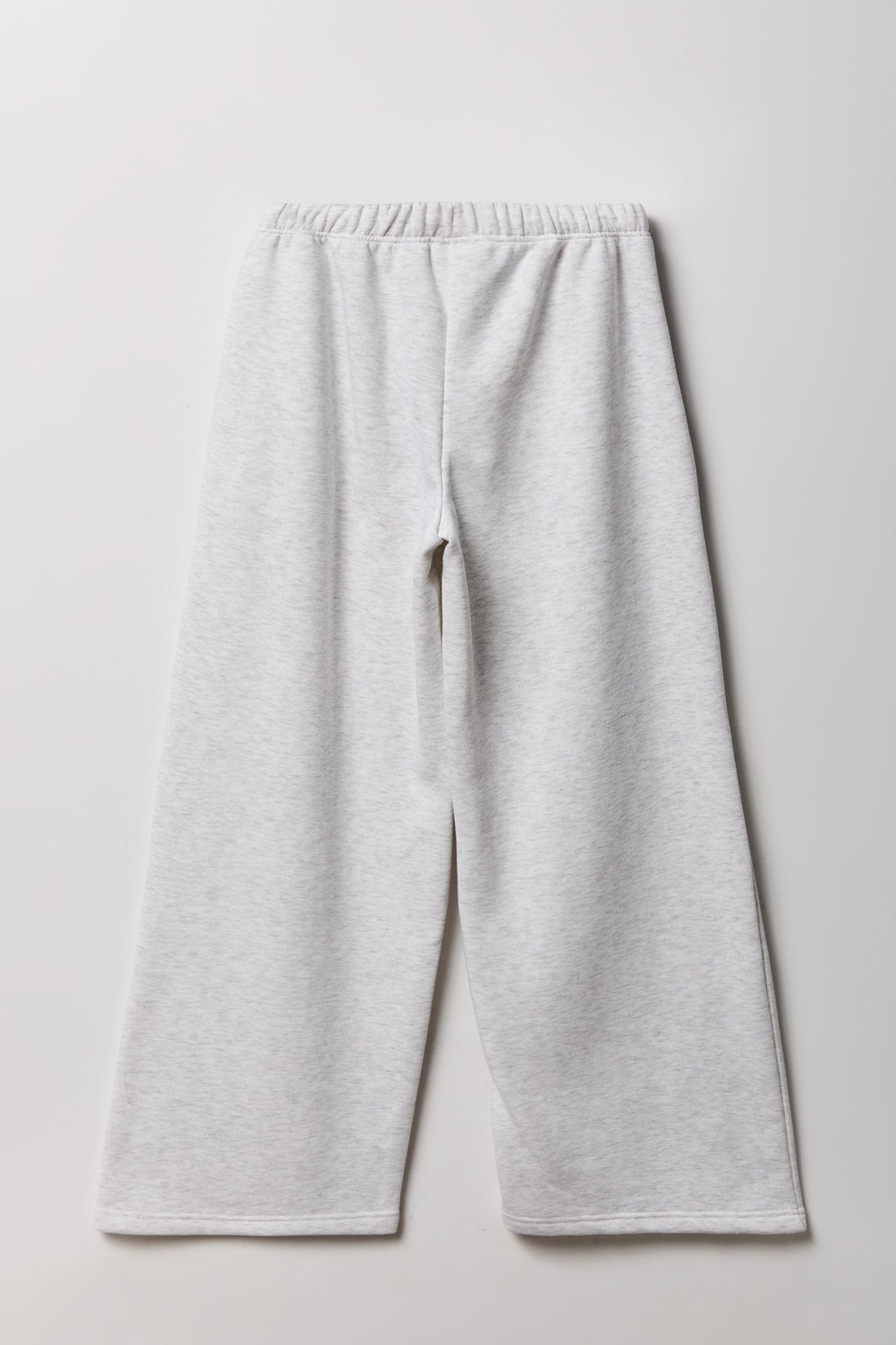 Alt View 5. Fleece Ultra Wide Sweatpant - Light Grey