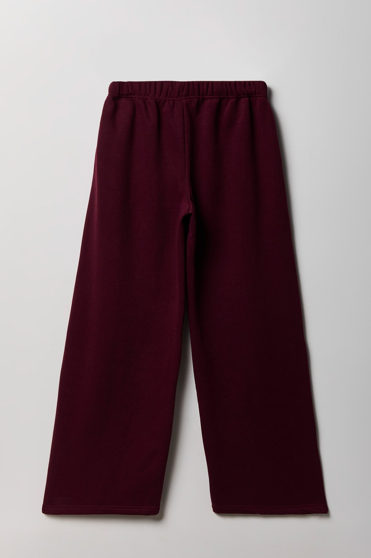 Alt View 5. Fleece Ultra Wide Sweatpant - Burgundy