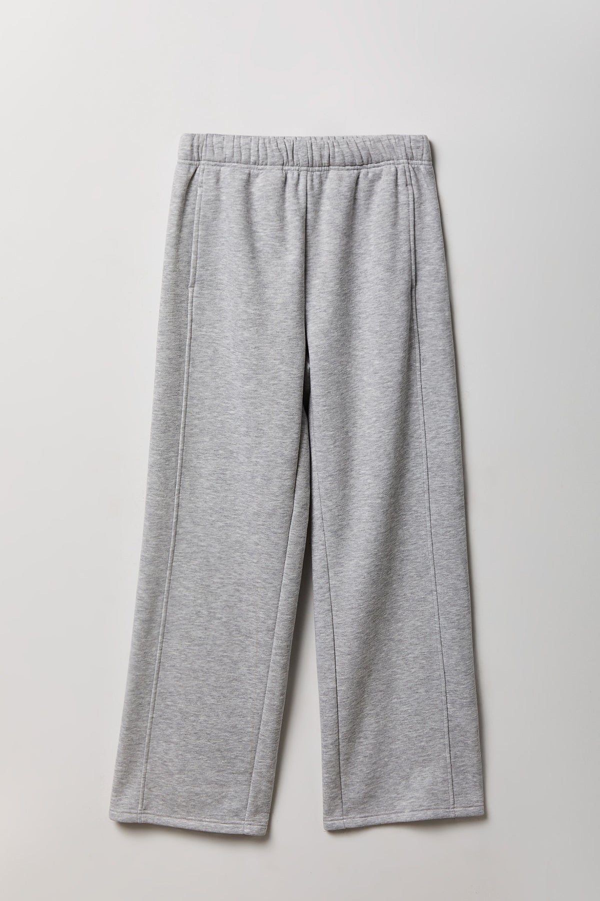 Fleece Baggy Sweatpant - Heather Grey