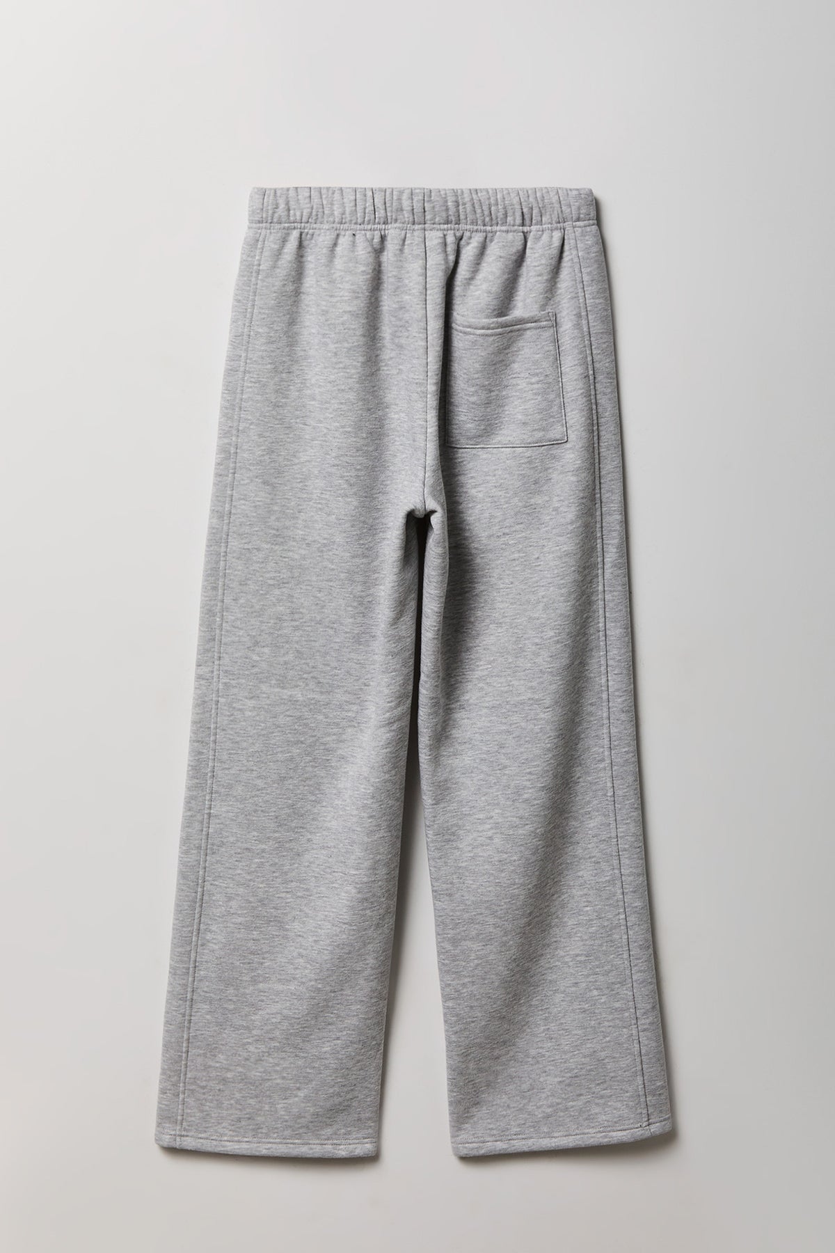 Alt View 2. Fleece Baggy Sweatpant - Heather Grey