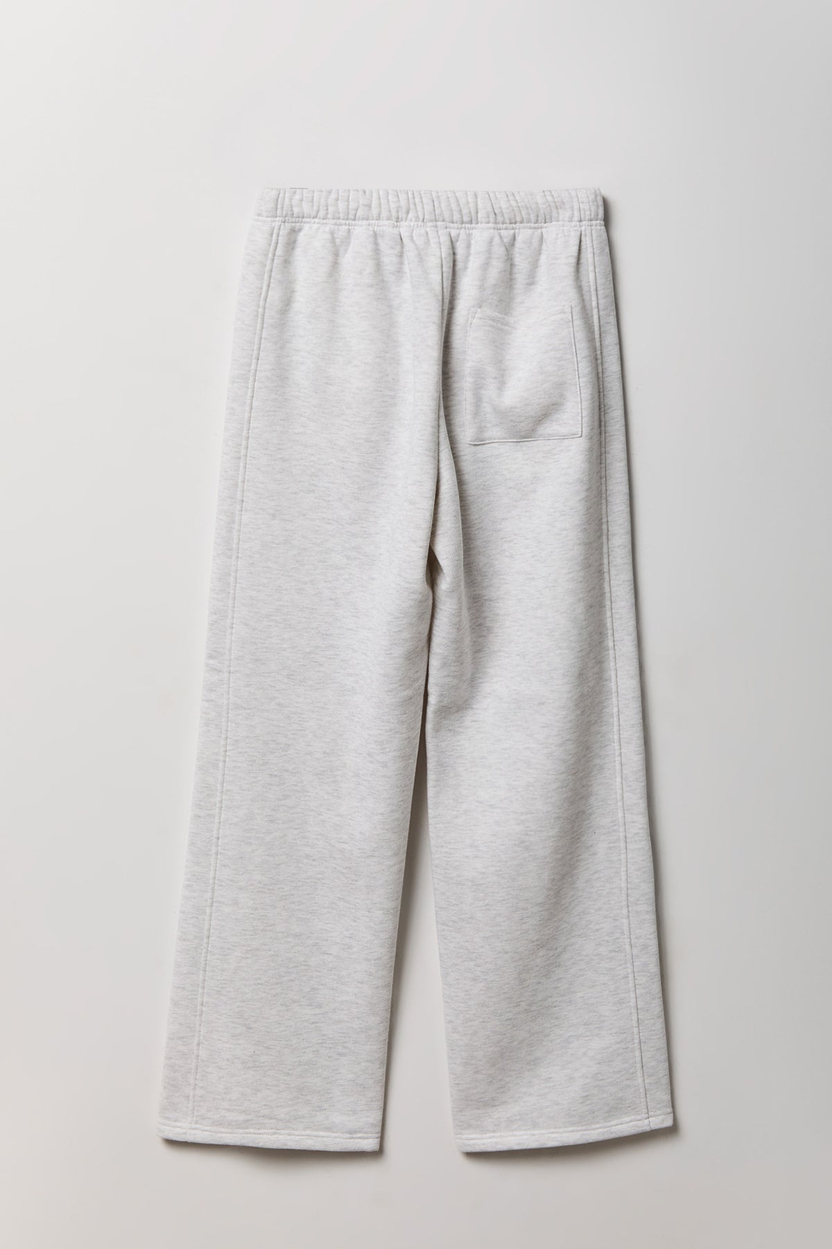 Alt View 2. Fleece Baggy Sweatpant - Light Grey