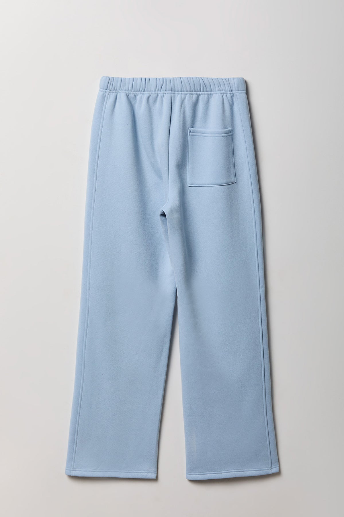 Alt View 2. Fleece Baggy Sweatpant - Light Blue