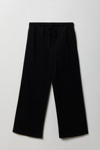 Fleece Low Rise Wide Leg Sweatpant