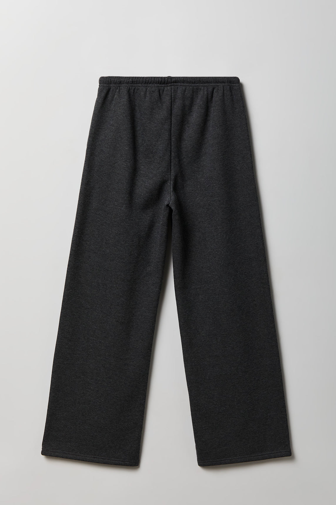 Alt View 2. Fleece Low Rise Wide Leg Sweatpant - Charcoal